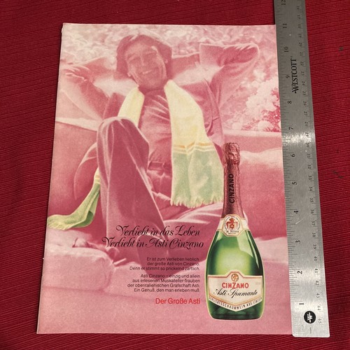 Cinzano asti spumante 1977 - asti,